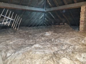 loft insulation installed